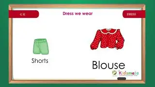 Dress we wear - Kidsmate UKG Term 3 GK