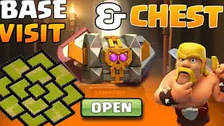 CLASH OF CLANS LIVE STREAM. 🔨TREASURE CHEST OPENING AND BASE VISIT #clashofclanslive #clashofclans
