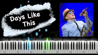 Van Morrison - Days Like This Piano Tutorial