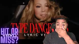 Mariah Carey - Type Dangerous Official Lyric Video Reaction #trending