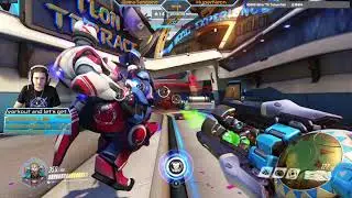 Overwatch Blizzard World Gameplay - Playing the new map all night!