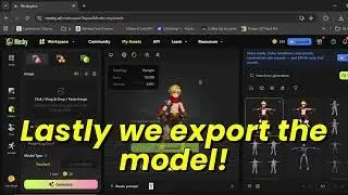 Animate & Export AI 3D Models from Unity to Blender