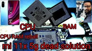 mi 11x 5g Dead Solution CPU Reball! Процессор Xiaomi Mi 11x Reball #mi11x5g