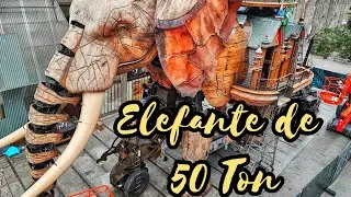 ¿Cómo ir a la isla de las máquinas en Nantes? Elefante gigante