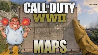 Call of Duty WW2 Maps Are So Bad | COD WW2 Gameplay PPSH Kill Confirm