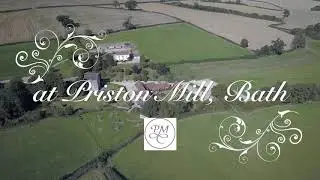 Wedding Drone Footage at Priston Mill, nr Bath.