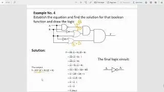 SBO - Digital Electronics - Lecture 5 - Boolean Function Review