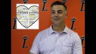 LHS Digital Media Production 2 student, Elisabeth O'Neill, Interviews Principal Reed.