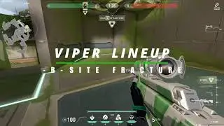 VIPER LINEUP FRACTURE | VALORANT TIPS AND TRICKS in 2021