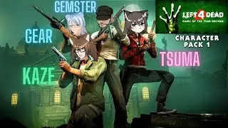 Left 4 dead with @KazeKronoz @Gemster_ @tsuma_asmr Part 7 story final?