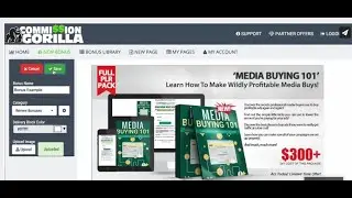 COMMISSION GORILLA Create a bonus page instantly Affiliate Promotion System ... YouTube