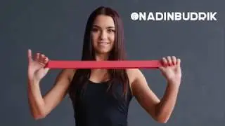 Упражнения для ягодиц с фитнес резинкой U-Powex