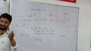 Divisibility rules for competitive exams by SYED MUJTABA SIR