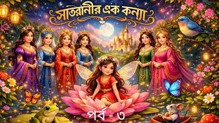 সাতরানীর এক কন্যা। পর্ব -৩। #banglacartoon#rupkothargolpo#fairytales#like 👍#share#subscribe#story#my