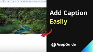 How to Caption an Image in Google Docs