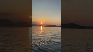 Beautiful sunset Brahmaputra River #brahmaputra  #sunset #nature #river #travel #tour #amazing