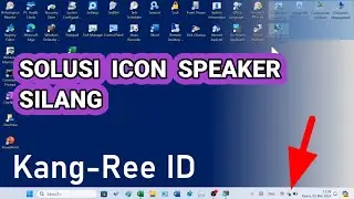 How to Fix the Crossed Out Speaker Icon on the Windows 11 Laptop Taskbar