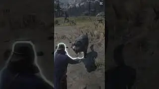 Matando lobo lend&aacute;rio - RED DEAD 2 #shorts #reddead2 #rockstar #gameplay