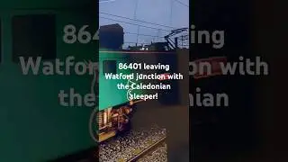 Class 86 leaving Watford junction on TSW6!