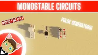 Minecraft Java - Monostable Circuits - Redstone Guide
