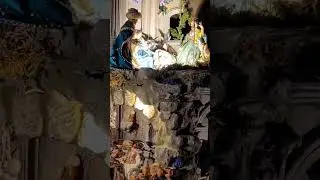 PRESEPE DENTRO LA CAPPELLA SISTINA NATALE 2022