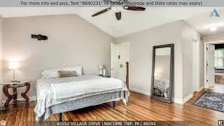 Priced at $419,900 - 48850 VILLAGE Drive, Macomb Twp, MI 48044
