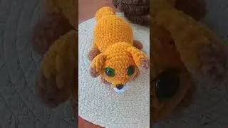 Lisek z #bajkidladzieci #amigurumi #maskotka #handmade #amigurumicrochet
