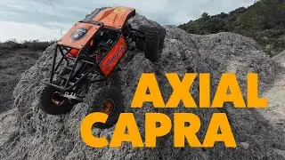 Grand test pour l'AXIAL CAPRA sur le site de MOUREZE