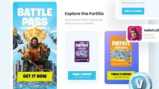 LIVE GIFTING FORTNITE CHAPTER 2 SEASON 3 BATTLEPASS  + 10,000 VBUCks ITEM SHOP GIFT ( 2500 SUB GOAL)