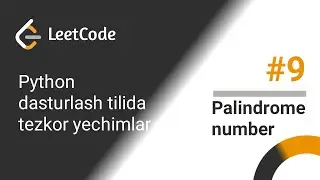 LeetCode 9-masala: Palindrome Number