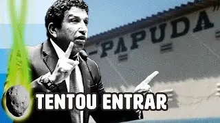 MAGNO MALTA TENTA INVADIR A PAPUDINHA PARA VER BOLSONARO | PLANTÃO