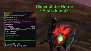 119 Twink Unholy DeathKnight Filmer (8.1.5)[WoW]