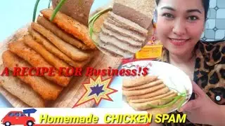 THE BEST HOMEMADE CHICKEN SPAM|CHARIES AND THE LADLE