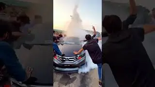 Honda city burnout ⚠️|| pakistan auto show 2022