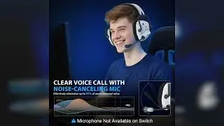 Review: Wireless Gaming Headset for PC, PS5, PS4, Mac, Switch, Bluetooth 5.4 Headphones with N...