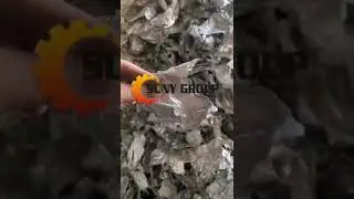 Tetra pack recycling machine