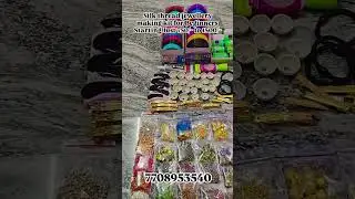 silk thread jewellery making kit for Beginners shipping available all over India