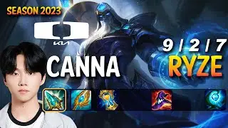 DK Canna RYZE vs RUMBLE Top - Patch 13.14 KR Ranked