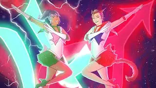FFXIV x Sailor Moon Timelapse (CLIP STUDIO)