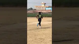 Perfect line, perfect length &ndash; batsman beaten all ends up! #fastbowling #fastbowler