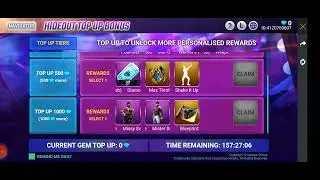 hideout topup