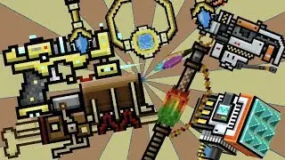 PROBANDO LAS ARMAS MAS DIFICILES DE PIXEL GUN 3D | Pixel Gun 3D | enriquemovie