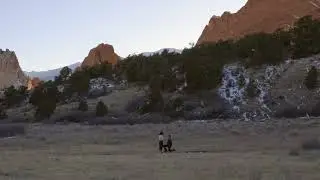 Cameron & Jasmin&rsquo;s Surprise Proposal at Garden of the Gods | Winter Engagement