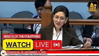🔴LIVE: Philippine Senate Plenary Session No. 36 | December 17, 2025 | LIVE Replay