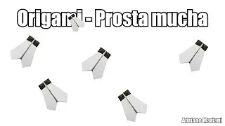 Origami - Prosta mucha