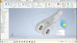 Knuckle Joint - Fork End | Part 4 - FORK END in Hindi - Inventor Tutorial #mechanical #skills