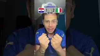 SIMULATOR 🇭🇷 VS 🇮🇹 (Chi andr&agrave; agli ottavi di finale) #croazia #italia #euro2024 #ottavidifinale