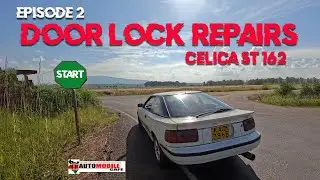 EP2;  We did a repair to the Passenger door.  #toyota #celica #st162