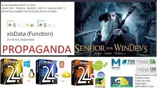 PROPAGANDA DICAS 1947 PRIVADA WINDEV EXCEL 8 xlsData PARTE 3