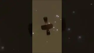Stars Orbiting TON 618 Black Hole Simulation